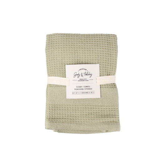 Waffle Tea Towel - S/3