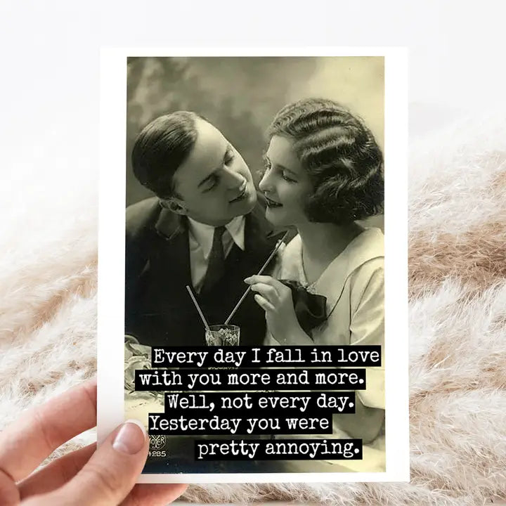 Every Day I Fall in Love Card