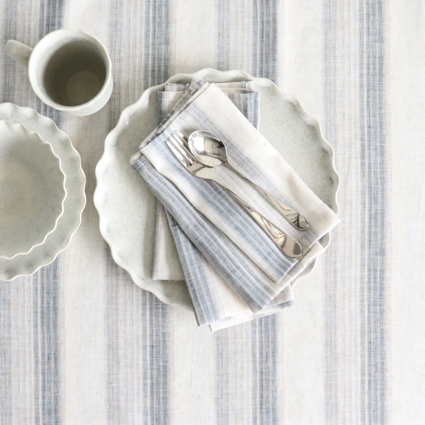 Striped Napkin Set
