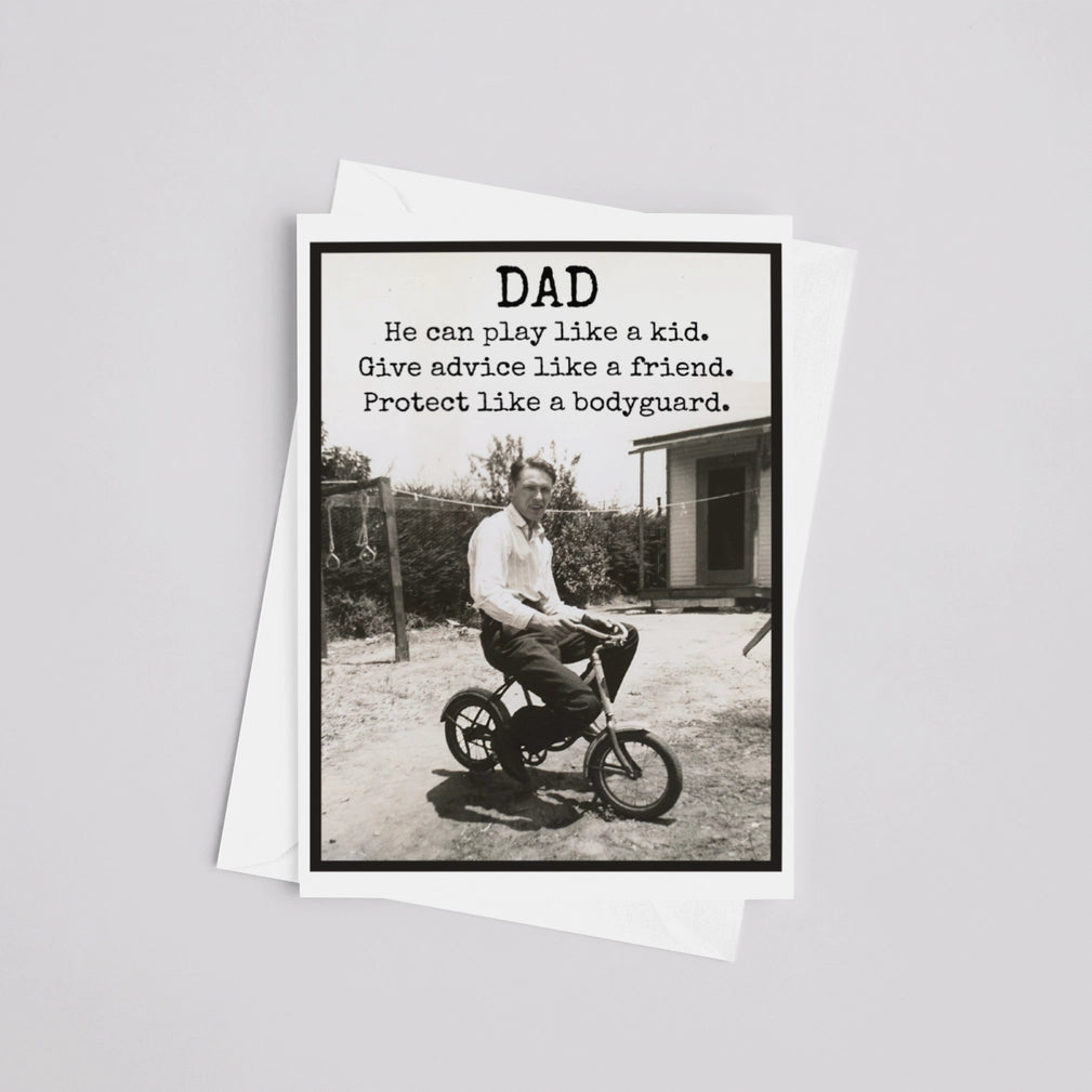 Dad. Play Like A Kid Card
