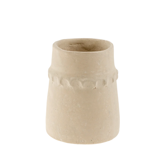 Calista Paper Mache Crock