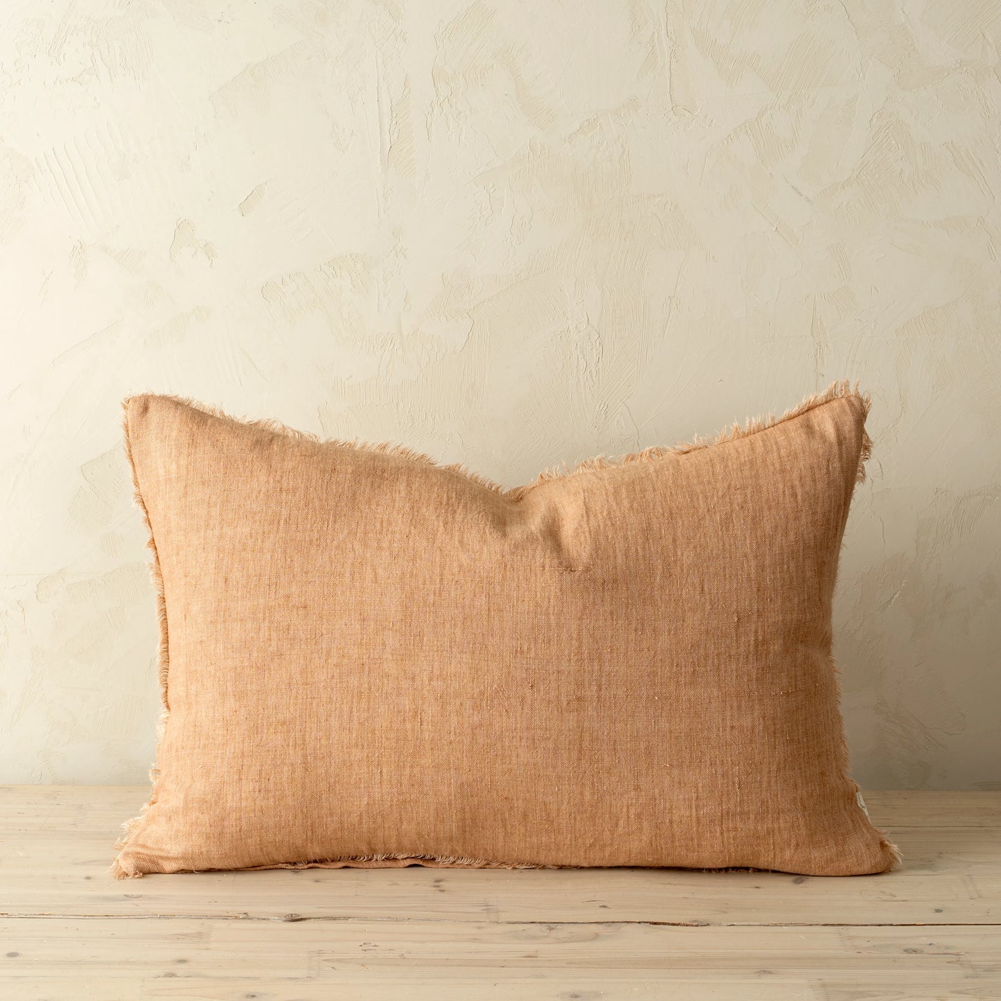 Lina Linen Pillow - Terracotta
