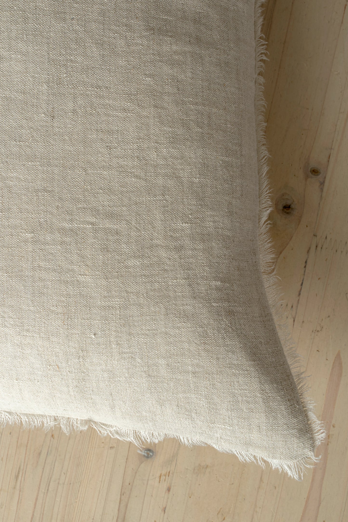 Lina Linen Pillow - Chambray - 16x24