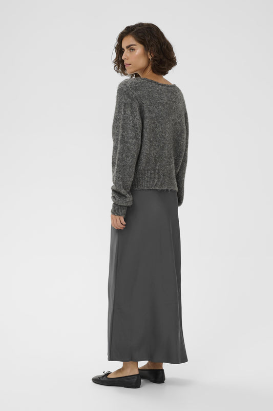 Hill Satin Skirt