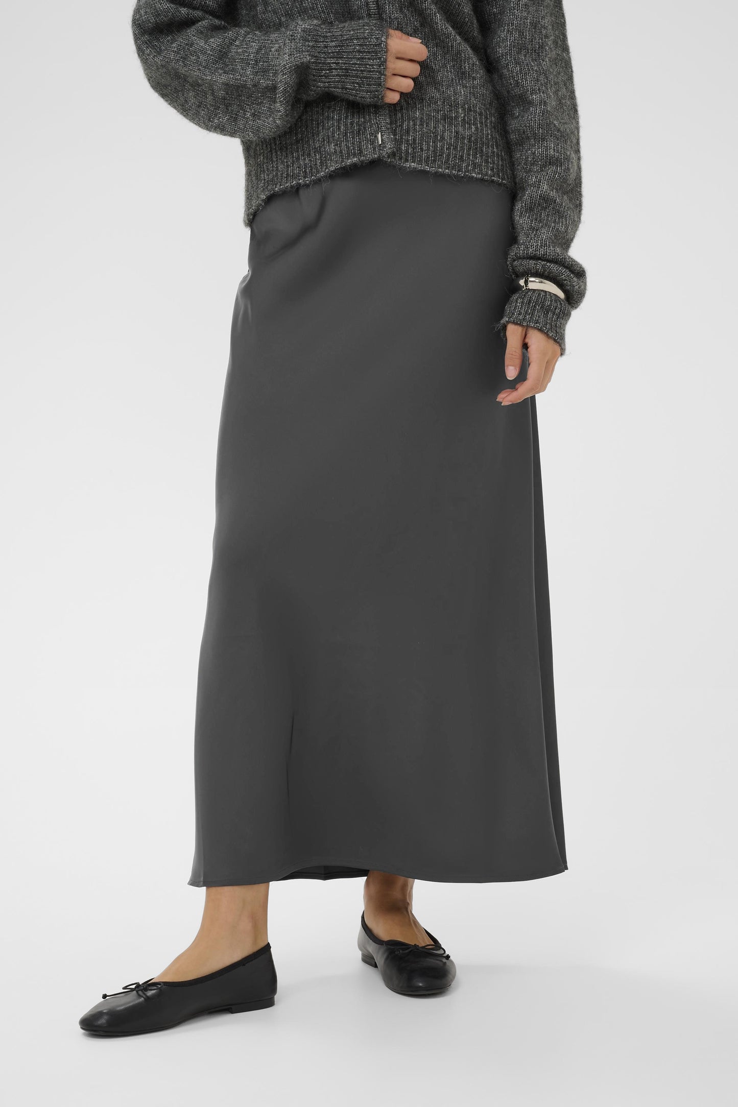 Hill Satin Skirt