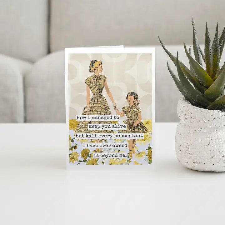 How I Managed to Keep you Alive Card