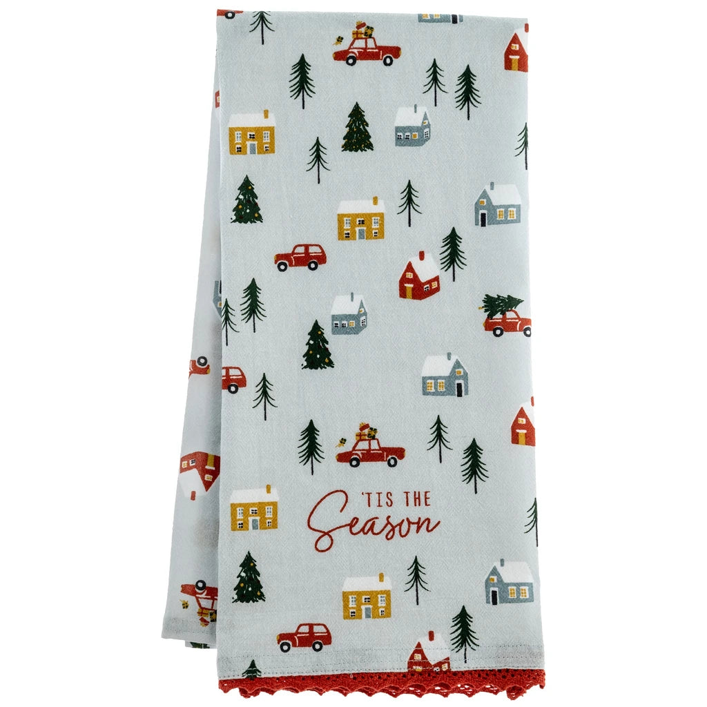 Tis The Season Tea Towel