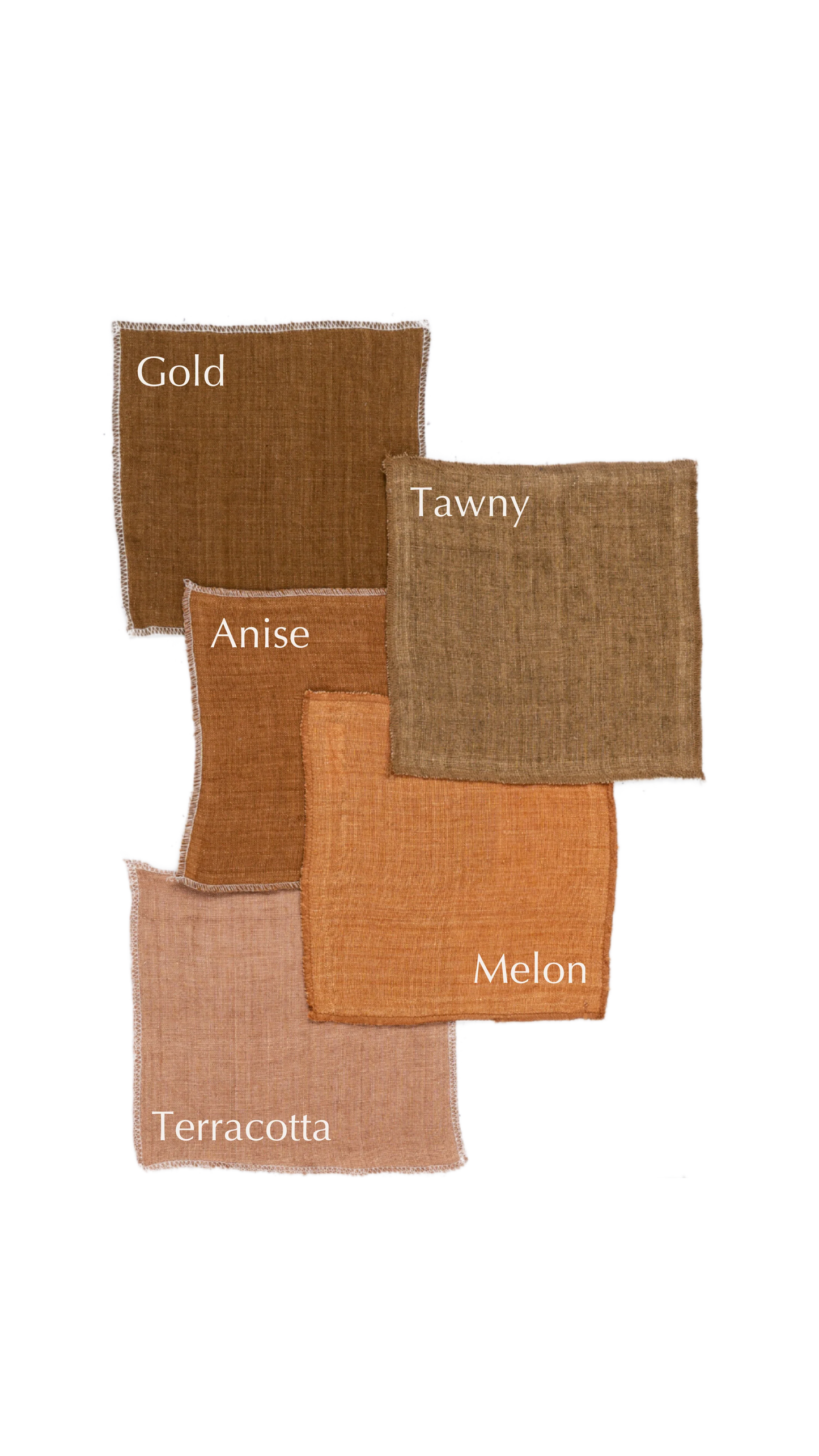 Lina Linen Pillow - Terracotta