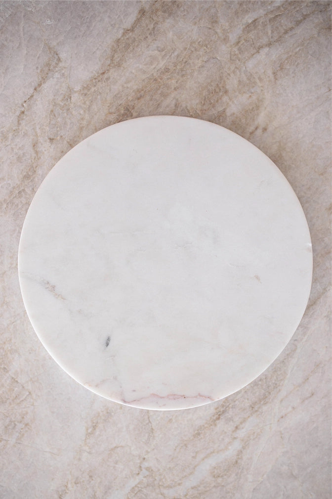 Round Marble Platter