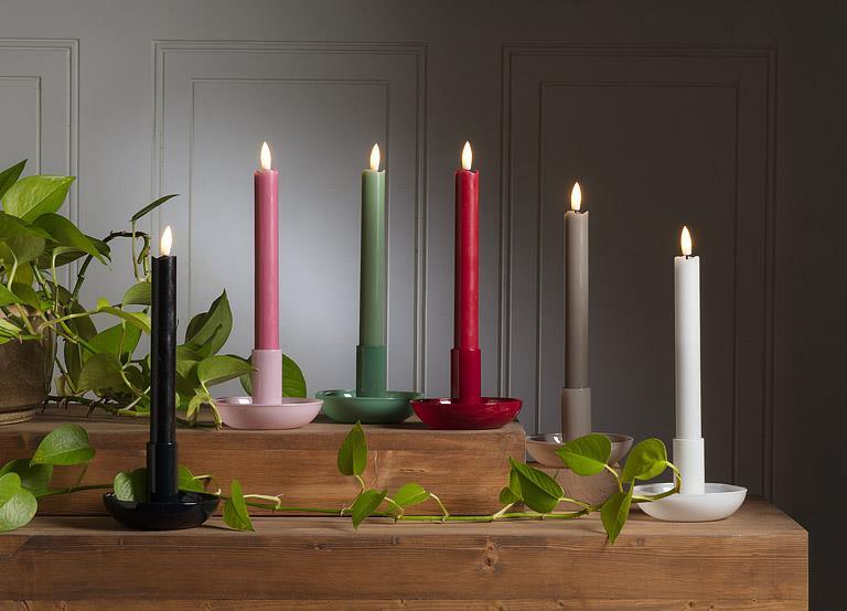 LED Taper Candle - S/2