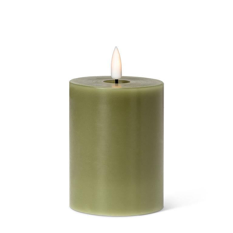Green LED Candle