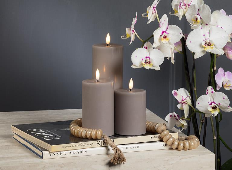 LED Pillar Candle - 3"x5"