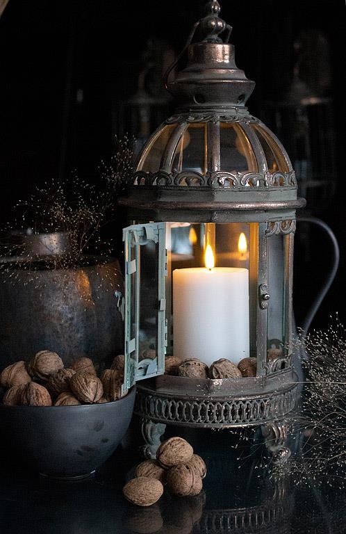 White LED Pillar Candle - 3"x4"