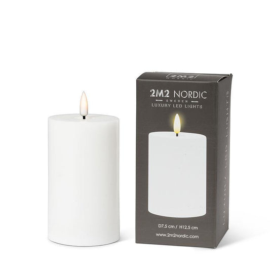 White LED Candle - 3"x5"