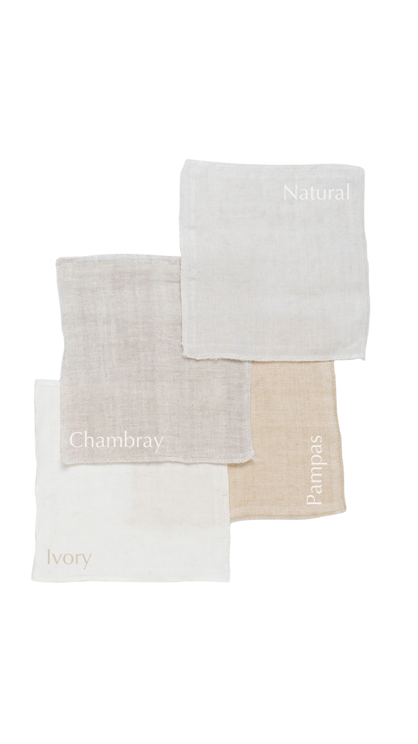 Lina Linen Pillow - Chambray - 16x24