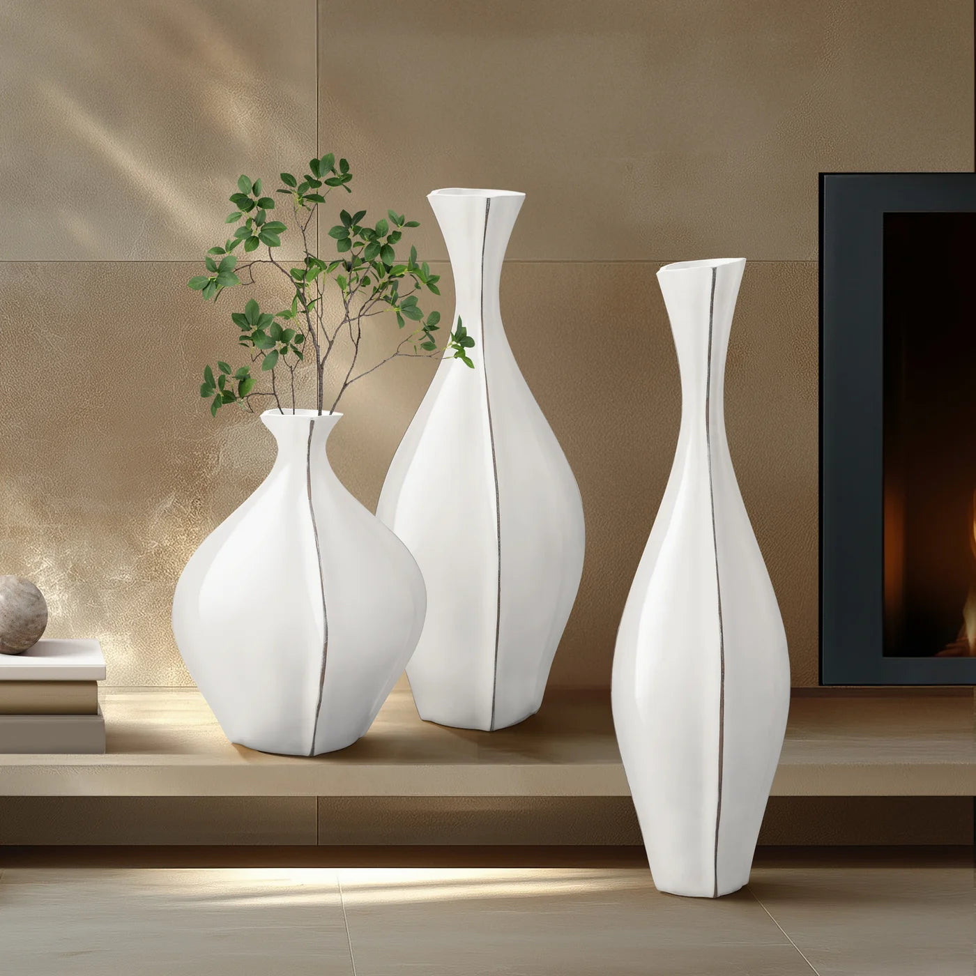 Whimsical Resin Vase - 22"