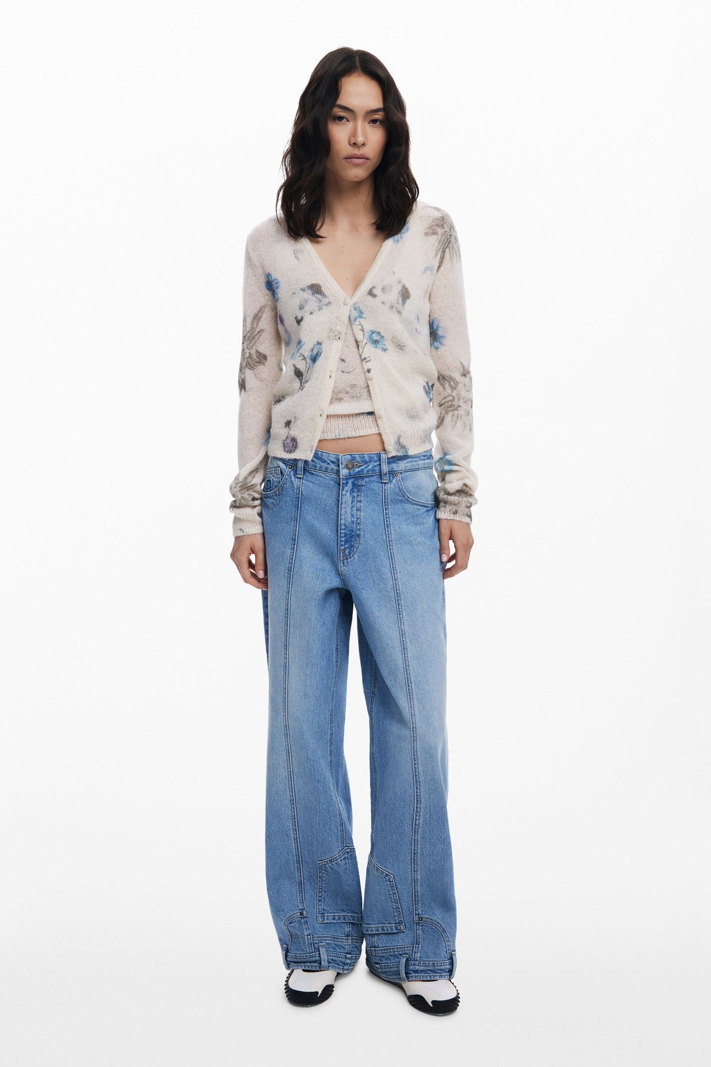 Jeans w/Inverted Effect