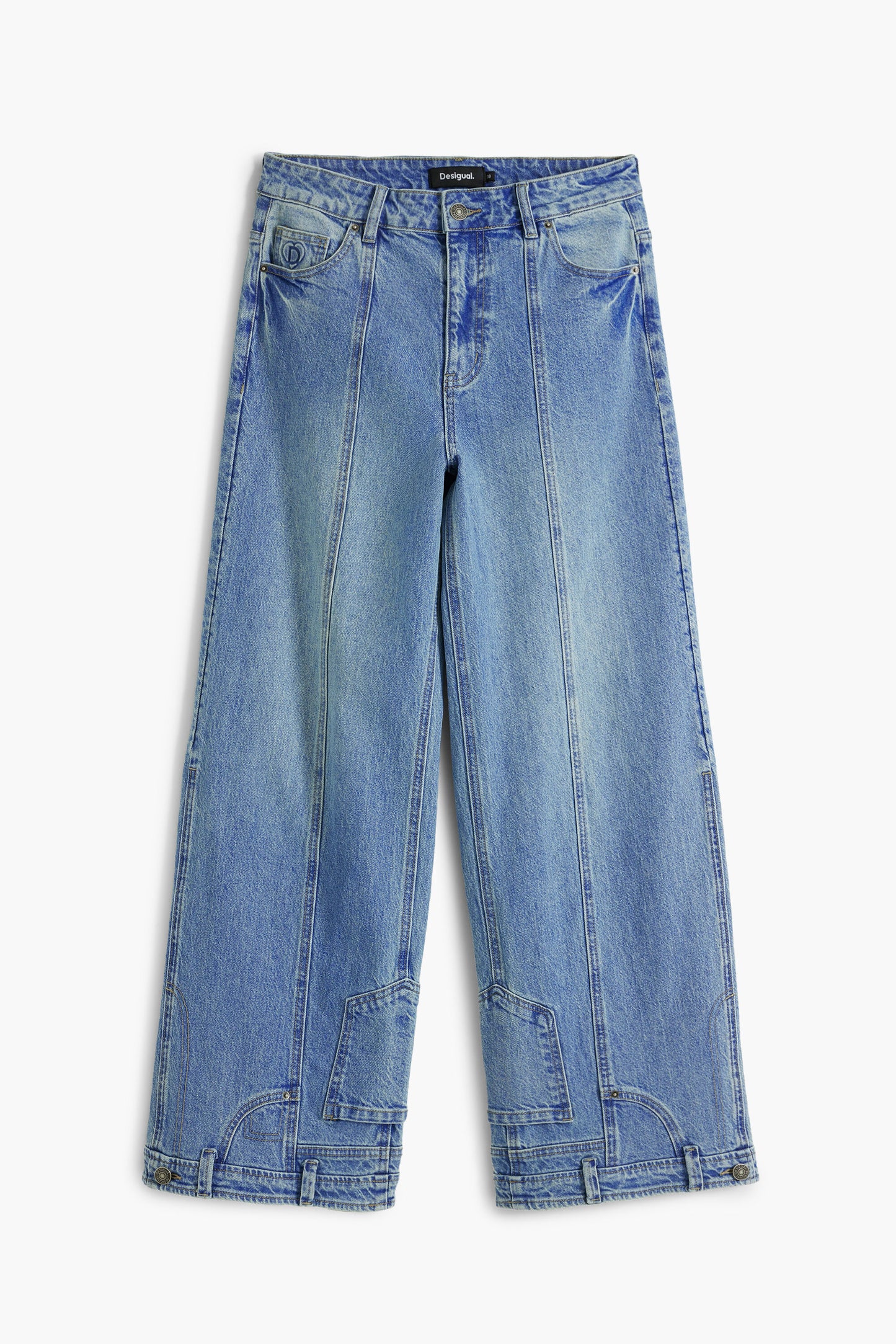 Jeans w/Inverted Effect