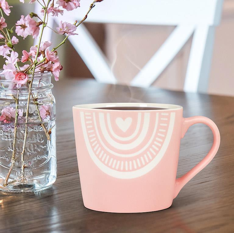Pink Boho Mug