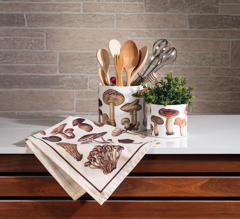 Botanical Mushroom Pot