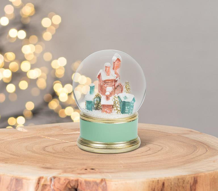 Winter Village Snow Globe