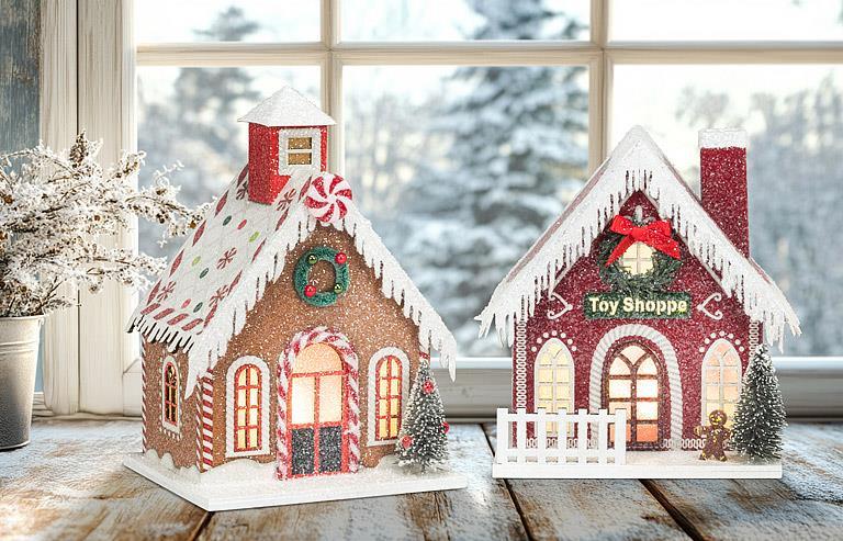 LED Toy Shop House