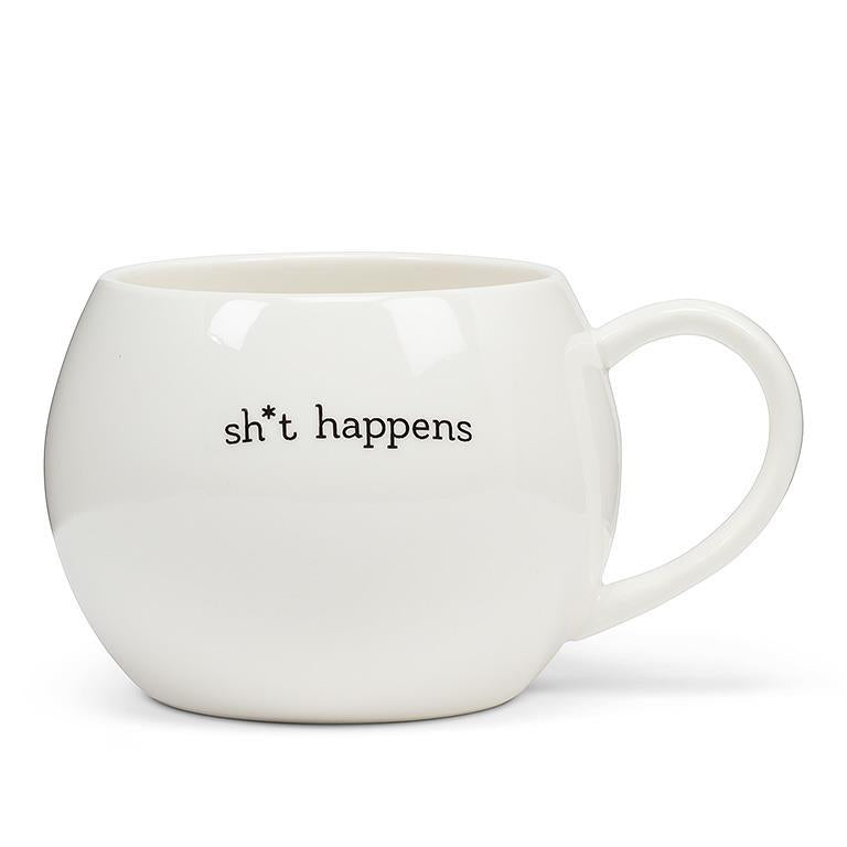 Sh*t Happens Ball Mug