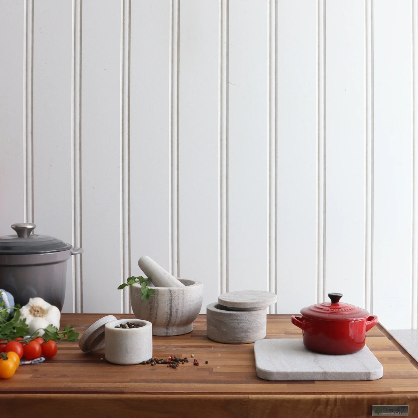 Marble Mortar & Pestle