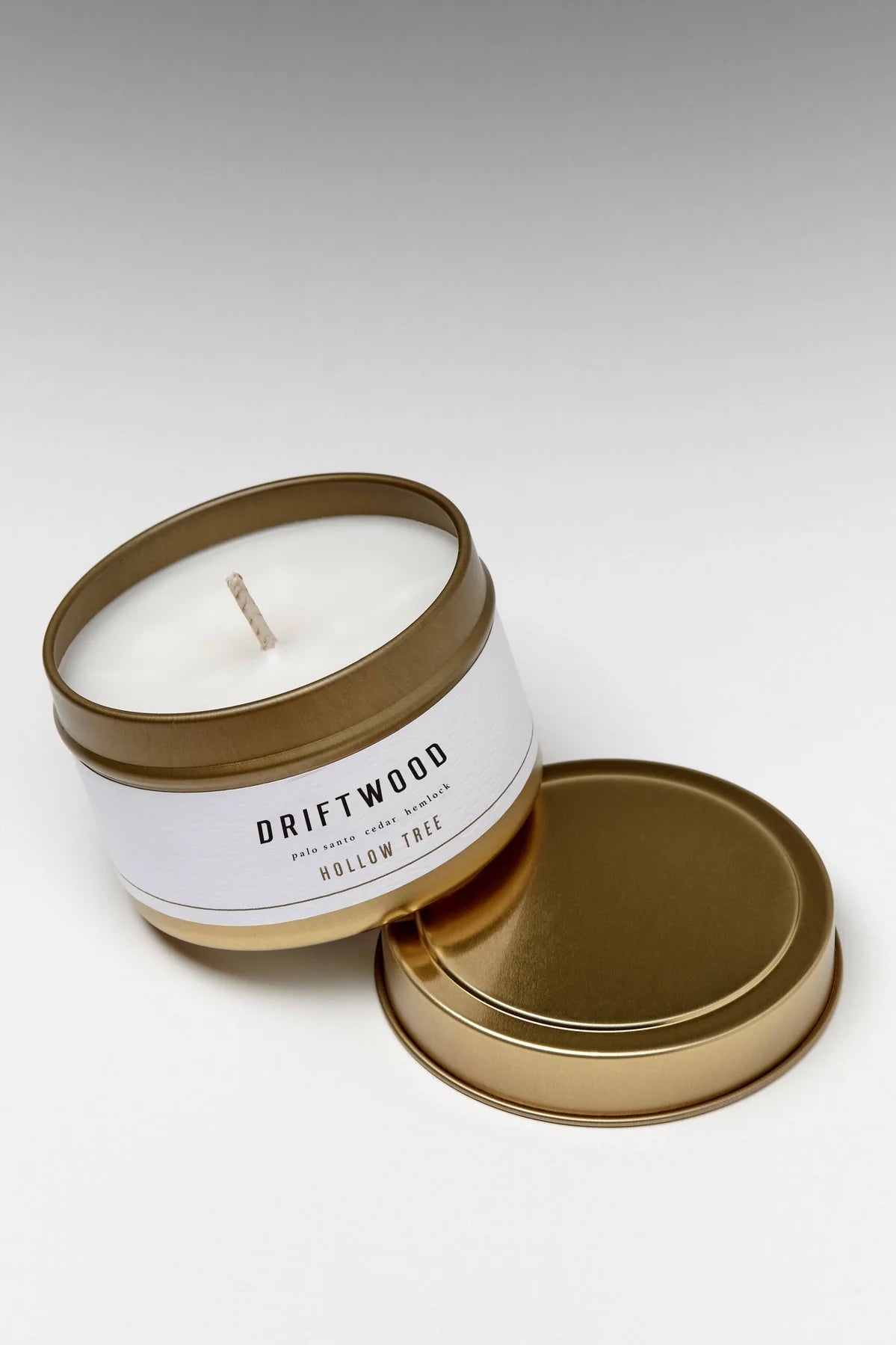 Driftwood Travel Candle