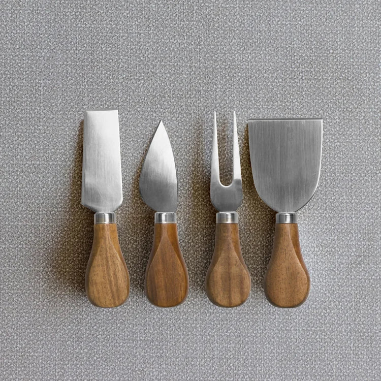 Wood Cheese Knives