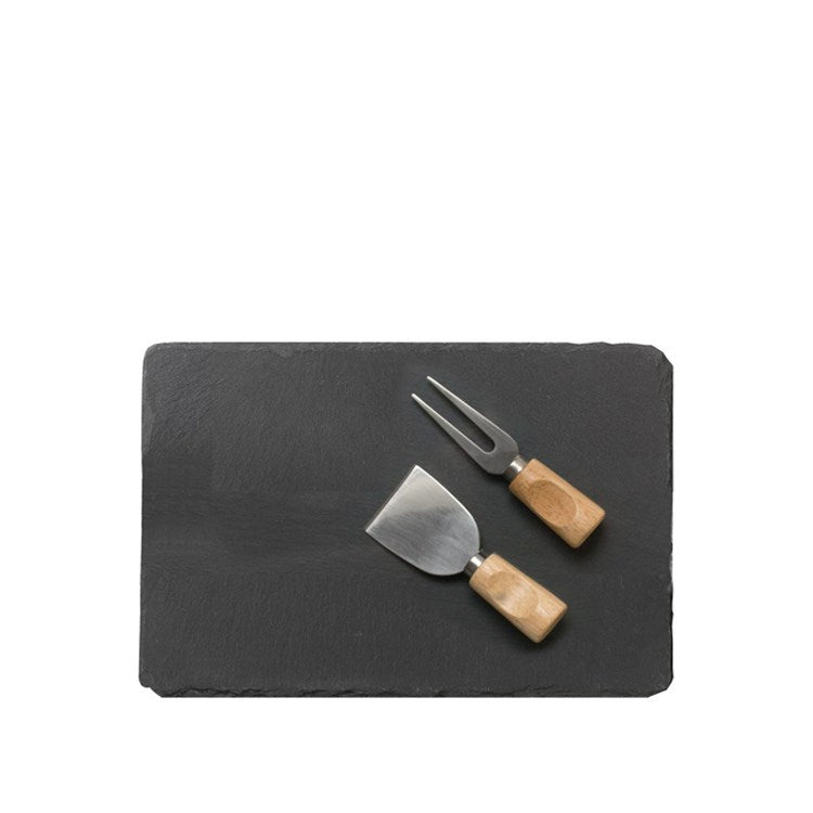Slate Board w/Cheese Knives