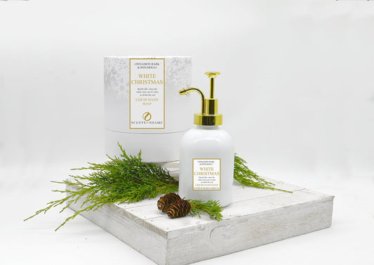 White Christmas Soap