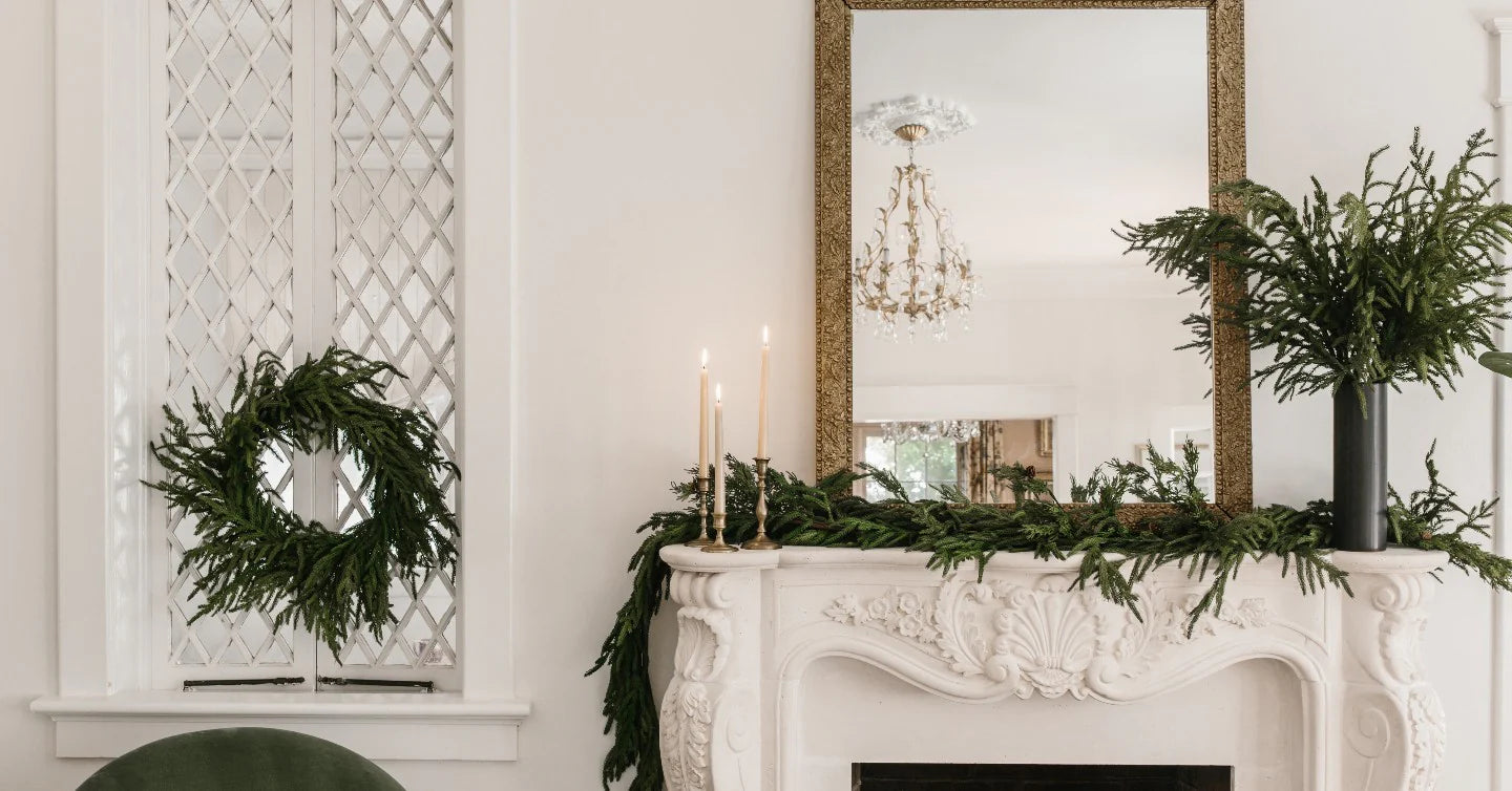 Real Touch Norfolk Garland - 8"
