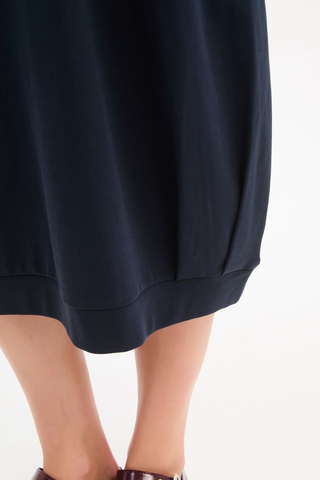 Banded Hem Dress