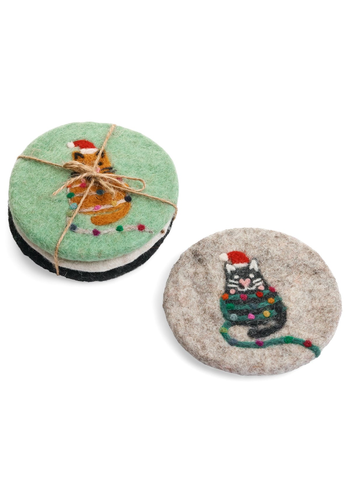 Wool Holiday Coaster