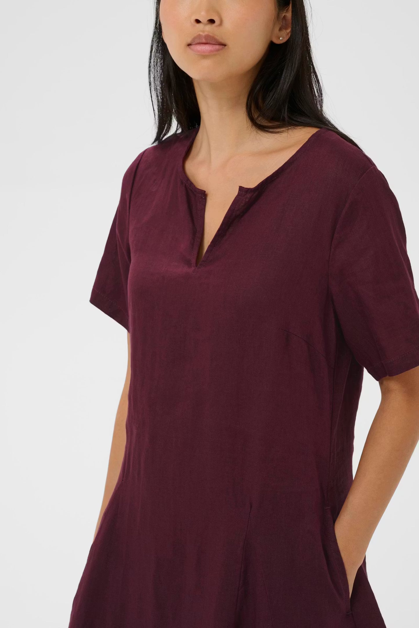 Aminasa Linen Dress