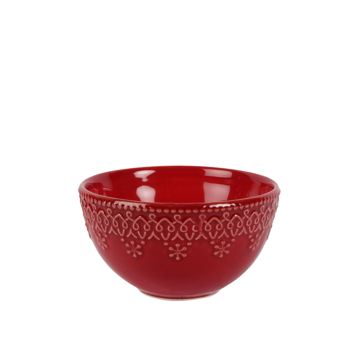 Embossed Holiday Bowl