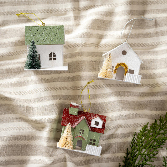 Paper House Ornament