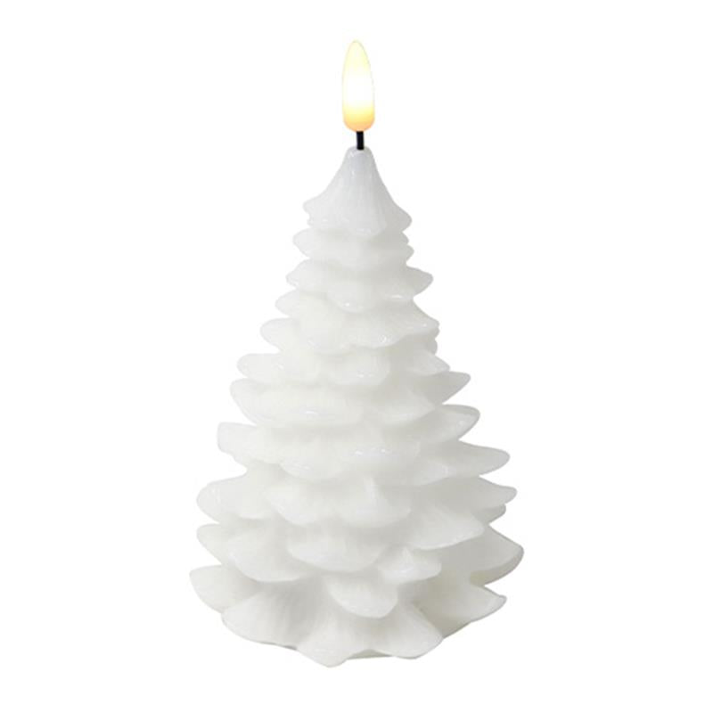 White LED Tree Candle