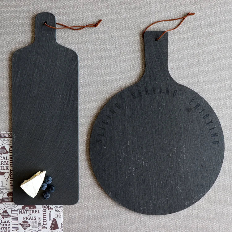 Round Slate Board