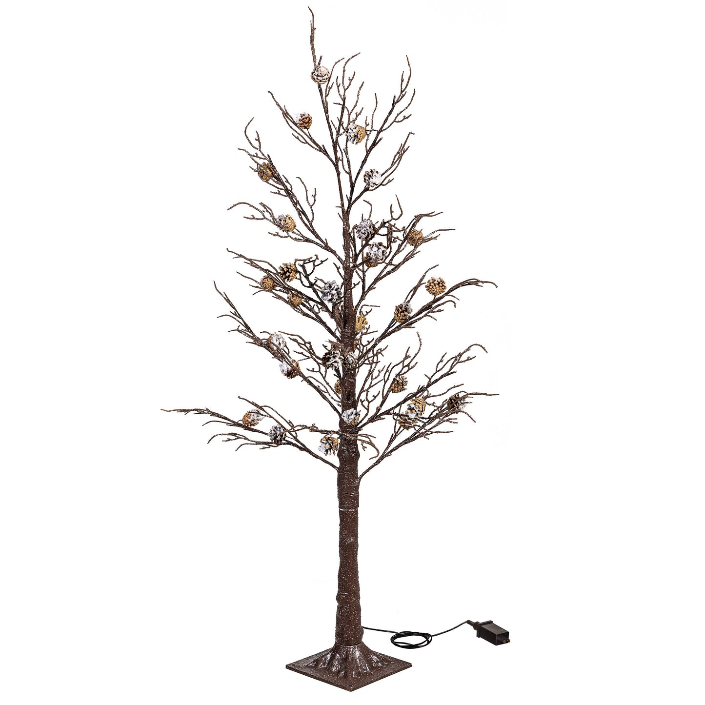 Woodland Pine Cone LED Tree