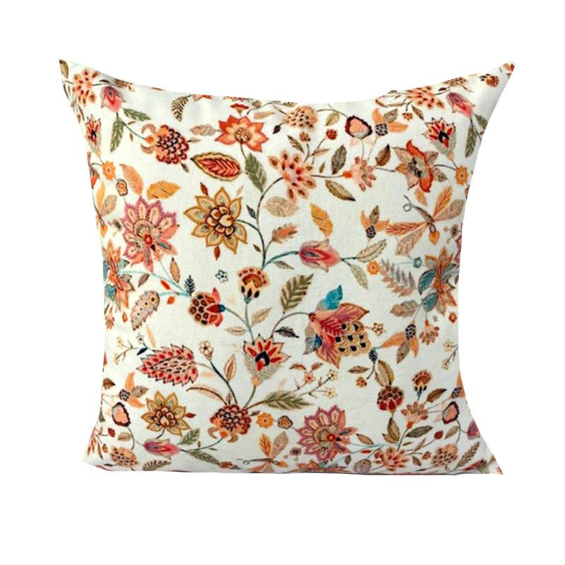 Outdoor Floral PIllow