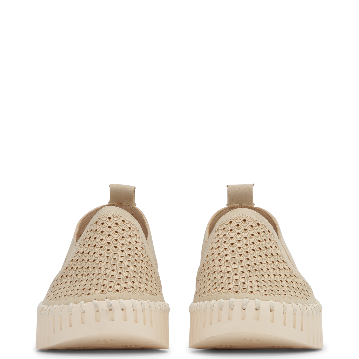 Platform Elastic Tulip Shoe