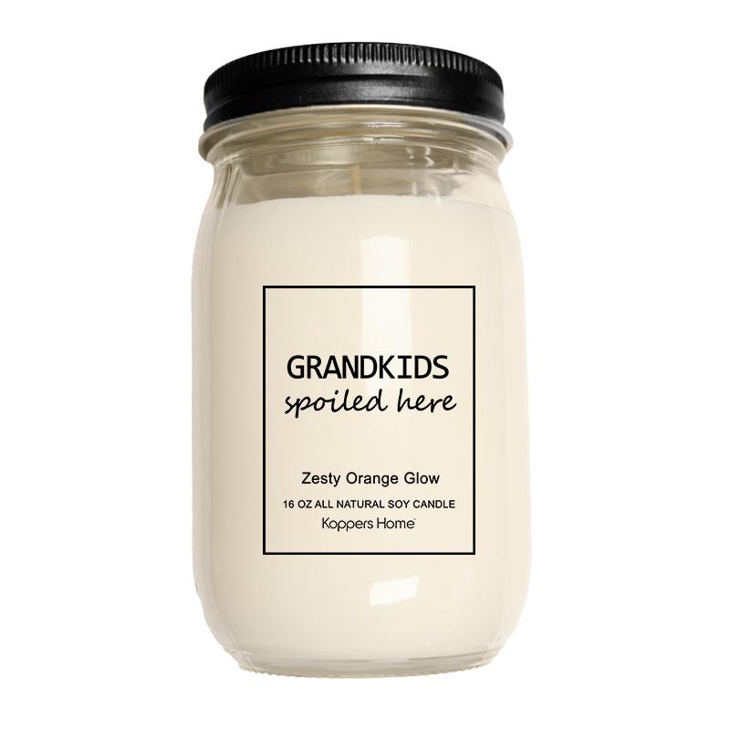 Grandkids Spoiled Candle