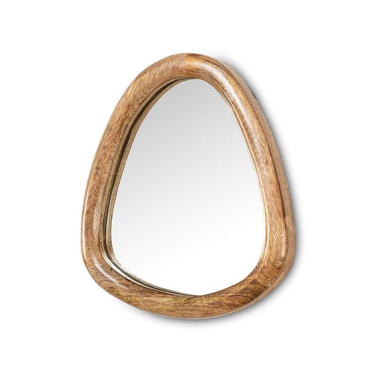Wood Freeform Mirror