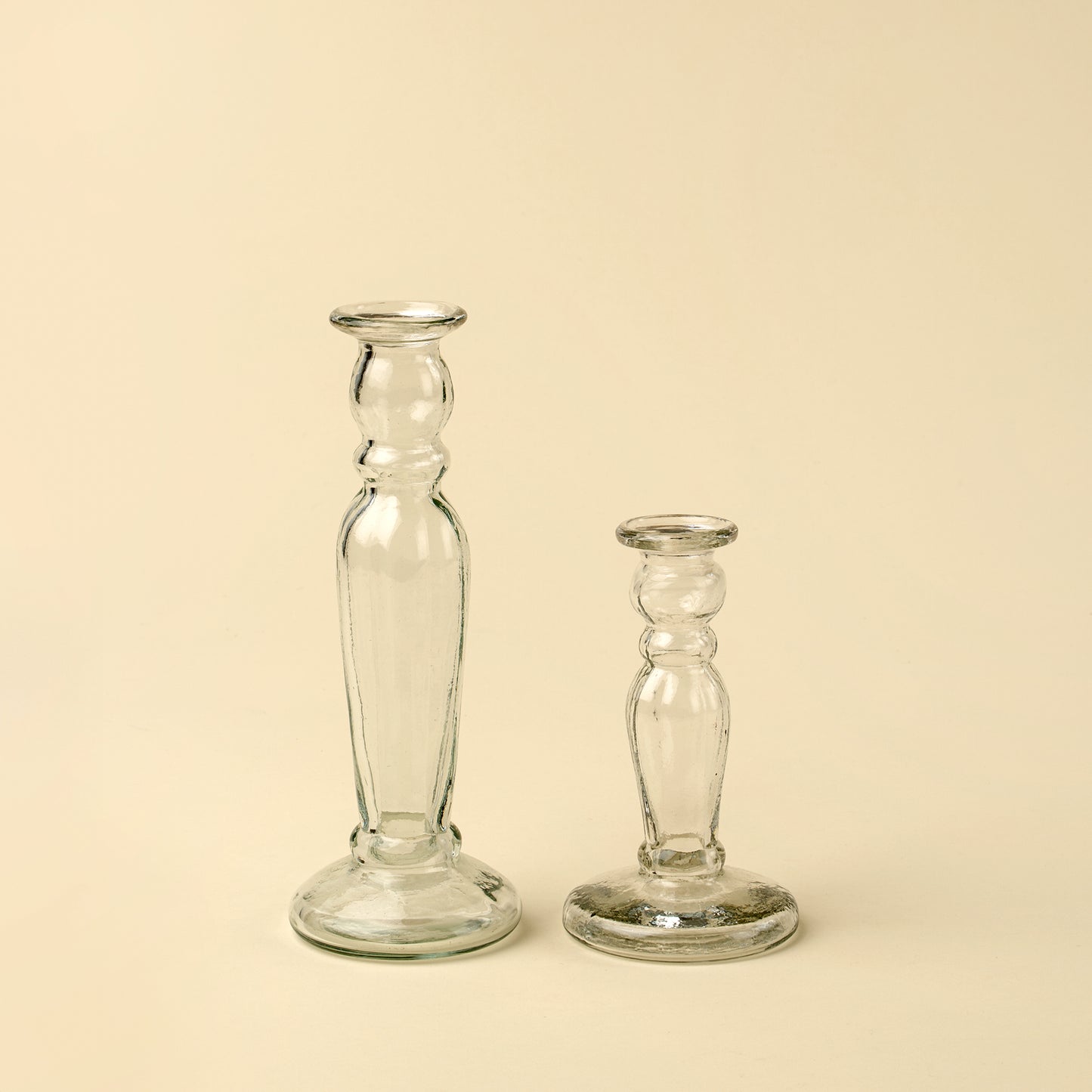 Vero Glass Candlestick