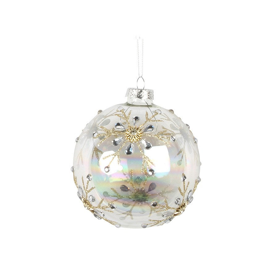 Snowflake Gem Ornament