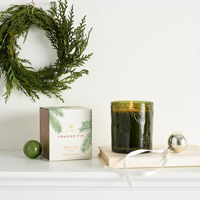 Molded Green Candle