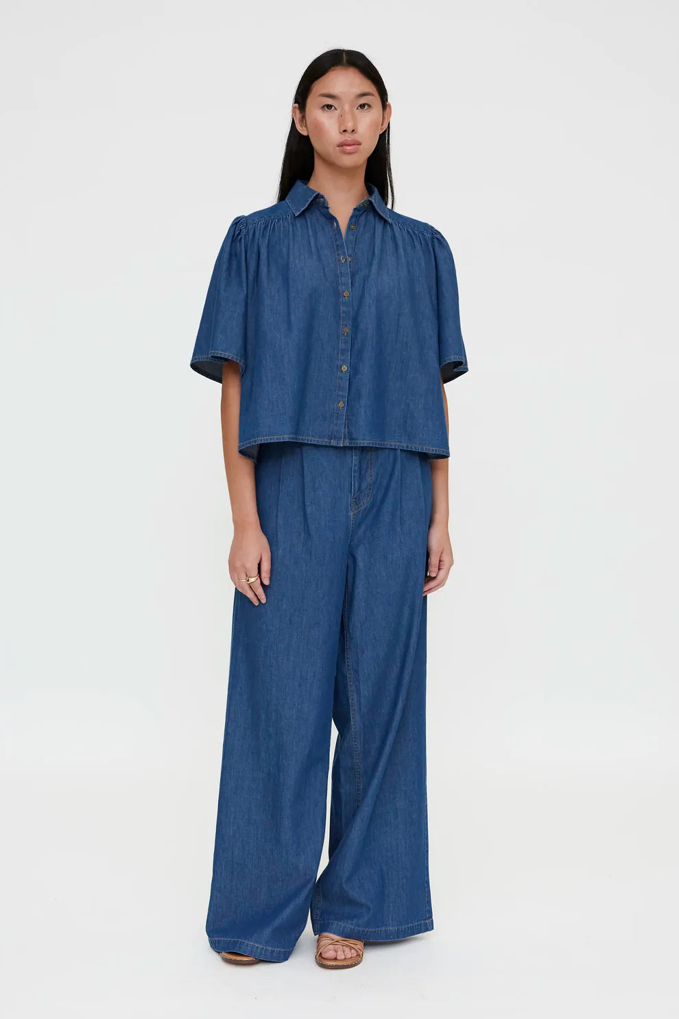 Chambray Pant