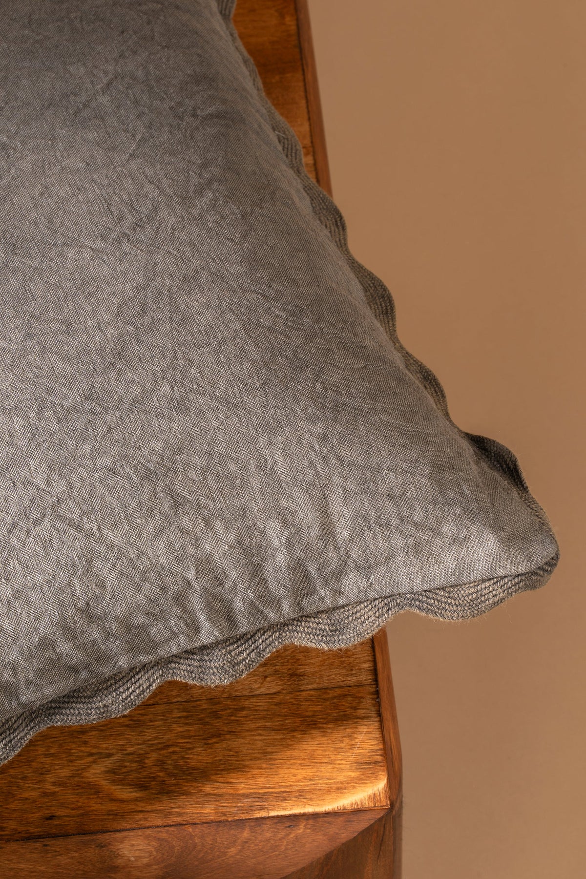 Scalloped Pillow